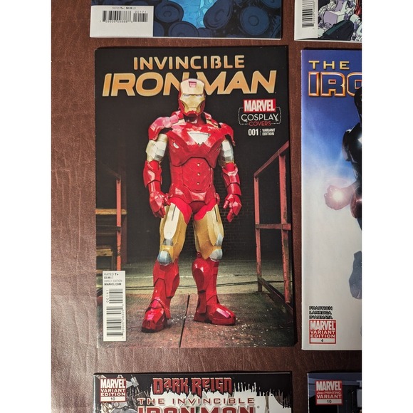 Iron Man Variant Lot (12) NM Range w/ 1st Rescue Pepper Potts MCU Marvel Comics - Picture 6 of 13